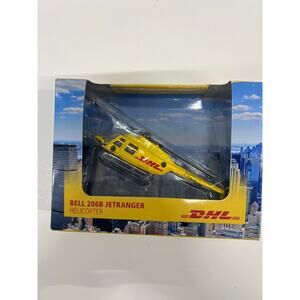 Daron: DHL Bell 206B Jetranger Helicopter Diecast Model: DHL2632 NIP